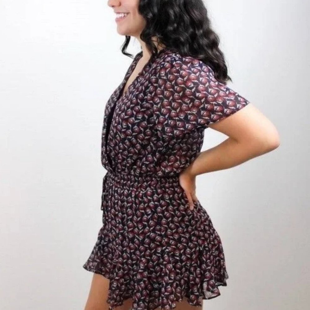 Sugar+ lips floral romper